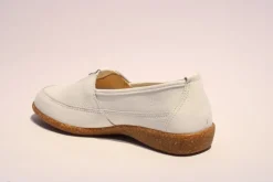 ACO Slipper Cindy leder weiß 341/9501