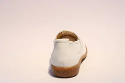 ACO Slipper Cindy leder weiß 341/9501