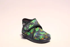 Beck Hausschuh Jungen  Dinosaurier blau 3041/05