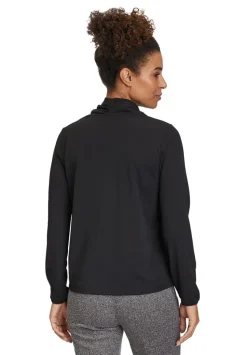 Betty Barclay Blusenshirt Wasserfallausschnitt schwarz S23 29122174