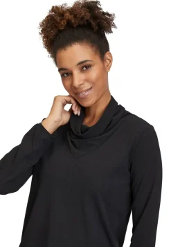 Betty Barclay Blusenshirt Wasserfallausschnitt schwarz S23 29122174