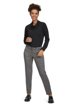 Betty Barclay Blusenshirt Wasserfallausschnitt schwarz S23 29122174