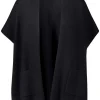 Betty Barclay Strick- Cape Seitenschlitze schwarz S23 50021036