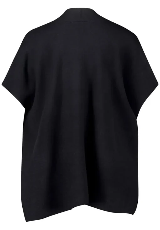 Betty Barclay Strick- Cape Seitenschlitze schwarz S23 50021036