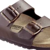 Birkenstock ARIZONA Birko-Flor dunkelbraun normale Weite S15 51701