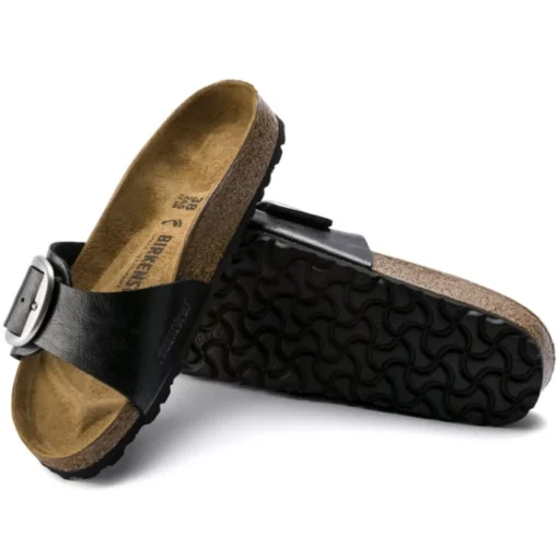 Birkenstock Madrid Big Buckle schwarz S14  1015315
