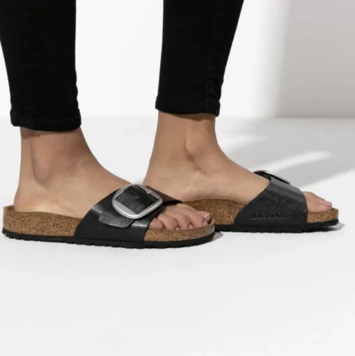 Birkenstock Madrid Big Buckle schwarz S14  1015315