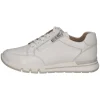 Caprice Damen Sneaker Leder Wechselfußbett H- Weite weiß S14 9-23753-42