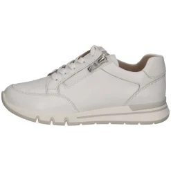 Caprice Damen Sneaker Leder Wechselfußbett H- Weite weiß S14 9-23753-42