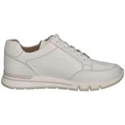Caprice Damen Sneaker Leder Wechselfußbett H- Weite weiß S14 9-23753-42