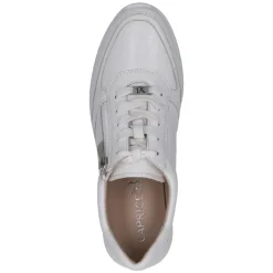 Caprice Damen Sneaker Leder Wechselfußbett weiß S14 9-23750-42