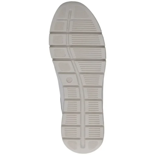 Caprice Damen Sneaker Leder Wechselfußbett H- Weite weiß S14 9-23753-42