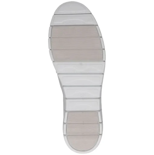 Caprice Slipper Loafer Leder Kettendetail H- Weite Wechselfußbett beige S14 9-24700-42