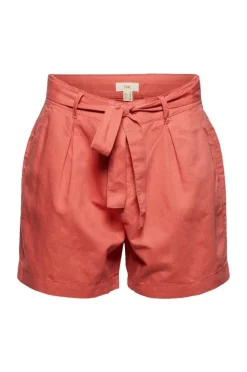 edc shorts Leinenmix rot  041CC1C311