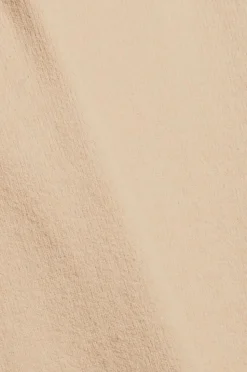 EDC Strickhose weites Bein Wolle elastischer Kordelzugbund beige S21 091CC1B301