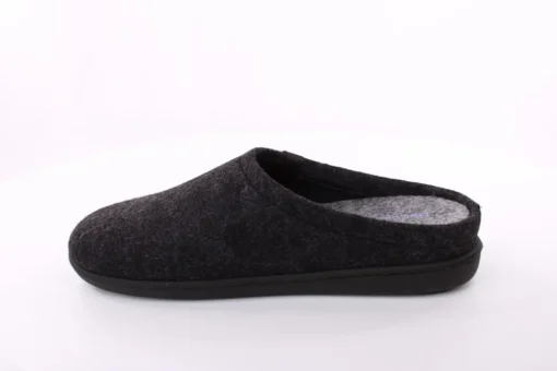 Fuß Bequem Herren Hausschuh Pantolette Wechselfußbett blau, schwarz S23 801/01