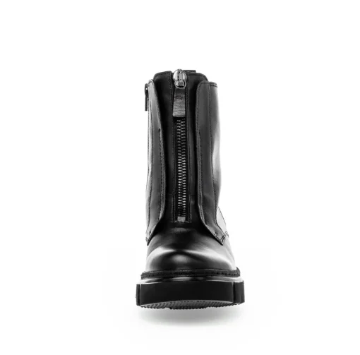 Gabor Biker Boots Leder Wechselfußbett schwarz S23 31.733.27