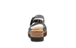 Gabor Damen Keilsandalette Leder COMFORT-Mehrweite G schwarz  S14 42.704.57