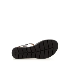 Gabor Damen Keilsandalette Leder COMFORT-Mehrweite G schwarz  S14 42.704.57