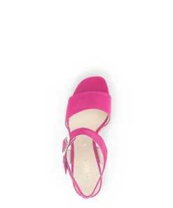 Gabor Riemchensandale Rauleder pink S14 41.700.13