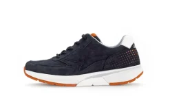 Gabor rollingsoft Sneaker Rauleder Wechselfußbett blau S14  9.876.36
