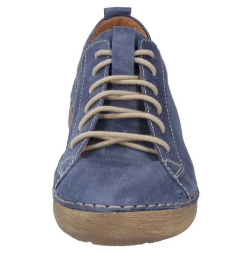 JOSEF SEIBEL Fergey 56 Damen Schnür- Halbschuh Leder blau S12 59656