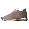 La Strada Sneaker Schnürer Farbverlauf beige-nude-kaki 1802649