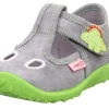 Legero Hausschuh mit Klettverschluss SPOTTY - grau S13  1-009248-2500