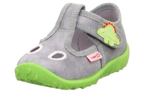 Legero Hausschuh mit Klettverschluss SPOTTY - grau S13  1-009248-2500