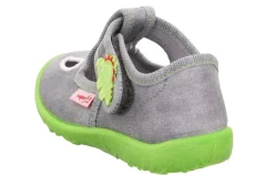 Legero Hausschuh mit Klettverschluss SPOTTY - grau S13  1-009248-2500