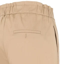 MAC CLEO SUMMER Chino Hose elastischer Bund beige blau S23 0400L304300