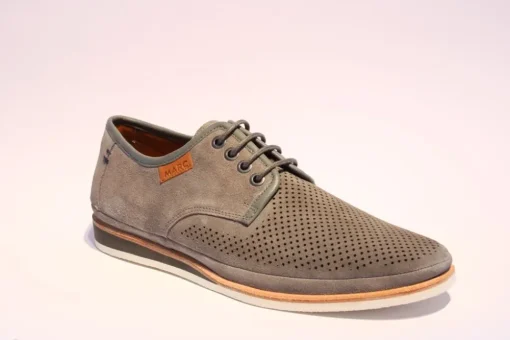 Marc Shoes ALVAR Herren Schnürschuh Halbschuh grau 831102