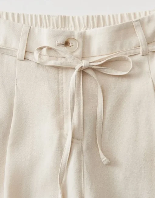 OPUS City Pants MEERI FRENCH Relaxed beige S15 10400013064100