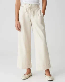 OPUS City Pants MEERI FRENCH Relaxed beige S15 10400013064100