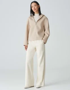 OPUS Damen Blazerjacke JETTY Wollmix beige S24 10334812558298