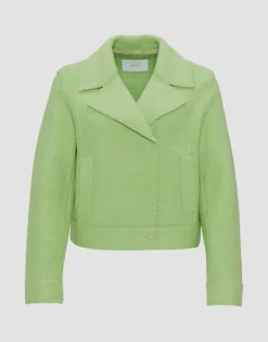 Opus Kurzjacke Humini raw in grün S23 1020250884100