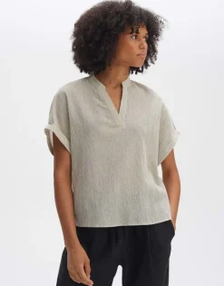 OPUS Shirtbluse FLANDRA STRIPE Loosefit S14 1028435730100