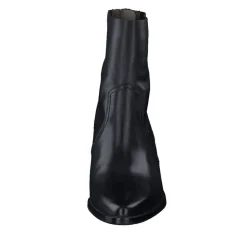 Paul Green Damen Stiefelette Leder Reißverschluss SCHWARZ SUPER SOFT 8075-006