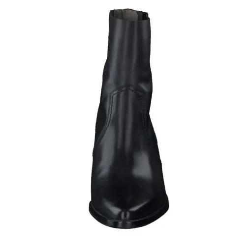 Paul Green Damen Stiefelette Leder Reißverschluss SCHWARZ SUPER SOFT 8075-006