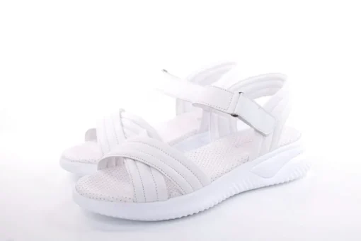 PETER ERIKSON Damen Sandale Comfort- Fußbett Leder blau, grün, weiß S13  231511
