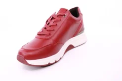 PETER ERIKSON Damen Sneaker in ROT Schnürung und Reißverschluss 3307-C23001