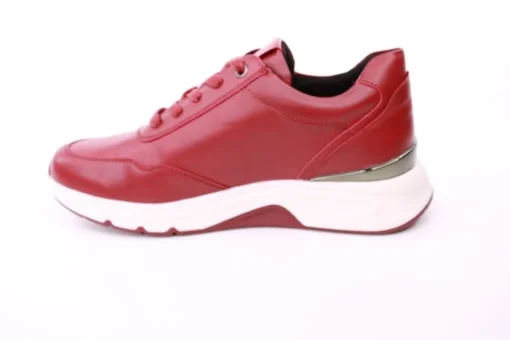 PETER ERIKSON Damen Sneaker in ROT Schnürung und Reißverschluss 3307-C23001