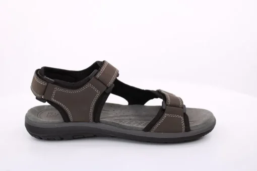 PETER ERIKSON Herren Trekkingsandale Leder grau S14 AR-75