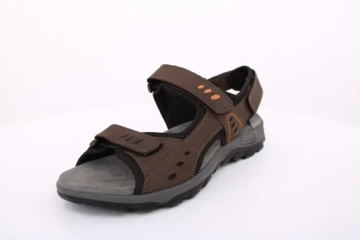 PETER ERIKSON Herren Trekkingsandale Leder braun S14 Mount-126