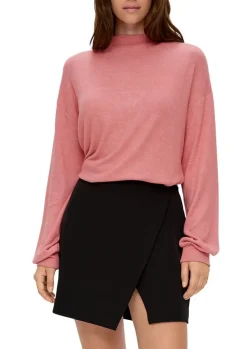 QS by S.Oliver Longsleeve aus Viskosestretch S23 2135412