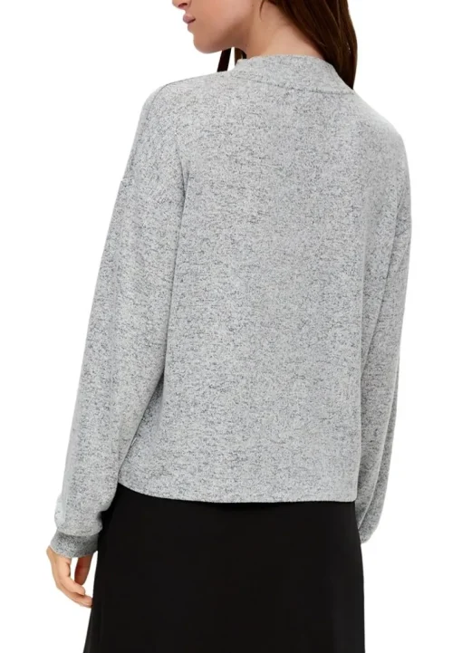 QS by S.Oliver Longsleeve aus Viskosestretch S23 2135412