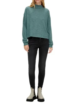 QS by S.Oliver Longsleeve aus Viskosestretch S23 2135412