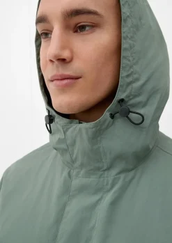 QS designed by Herren Jacke mit aufgesetzten Taschen grün S13  2125500