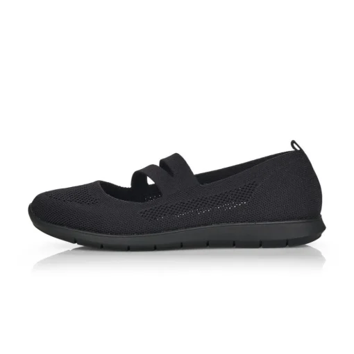 Remonte Damen Ballerinas schwarz R7102-01