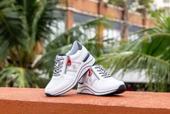 Remonte Sneaker Leder Wechselfußbett weiß S14 D0T04-81